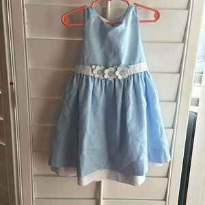 Florence Eiseman 4t blue flower dress